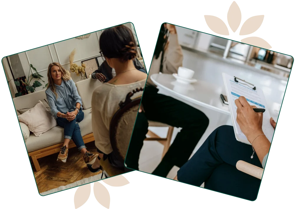 Teamet hos KognitivTerapeut – erfarne terapeuter samlet i moderne kontorlokale.