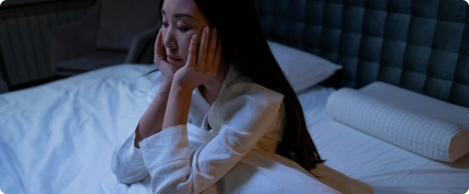 Terapeut som hjelper klient med å forbedre søvnvaner og overvinne søvnløshet